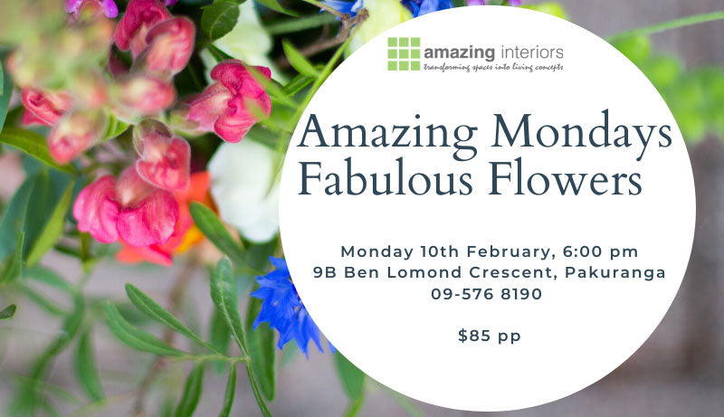 AMAZING MONDAYS: FABULOUS FLOWERS