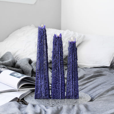 Icicle Candle: Night Bloom - Small